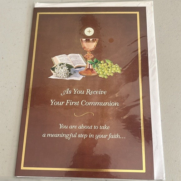 4 Communion cards from special thoughts all new in plastic four cards - Picture 8 of 9